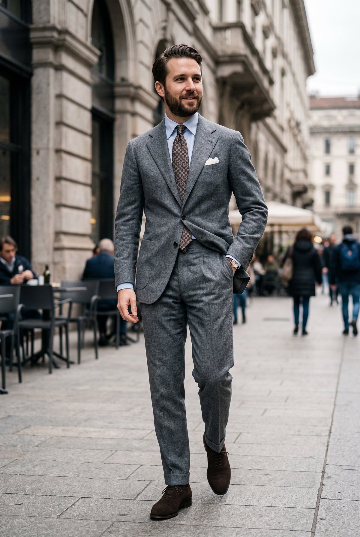 Why 13oz Flannel Beats Super 150s in an European Winter