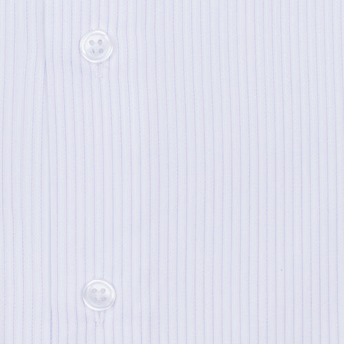 Lilac Striped Bespoke Shirt
