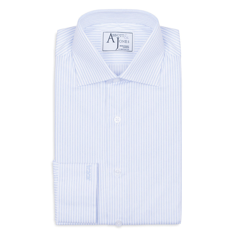 Blue Striped Bespoke Shirt