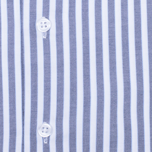 Grey Striped Bespoke Shirt