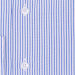 Bespoke - White & Blue Striped Shirt