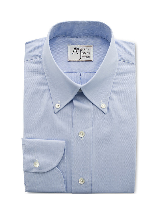 Bespoke - Light Blue Royal Oxford Shirt