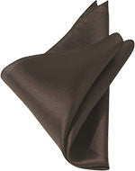 Chocolate Brown Pocket Square