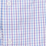 Bespoke - Purple and Blue Tattersall Tailored Shirt