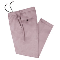 Lilac Tailored Drawstring Chino