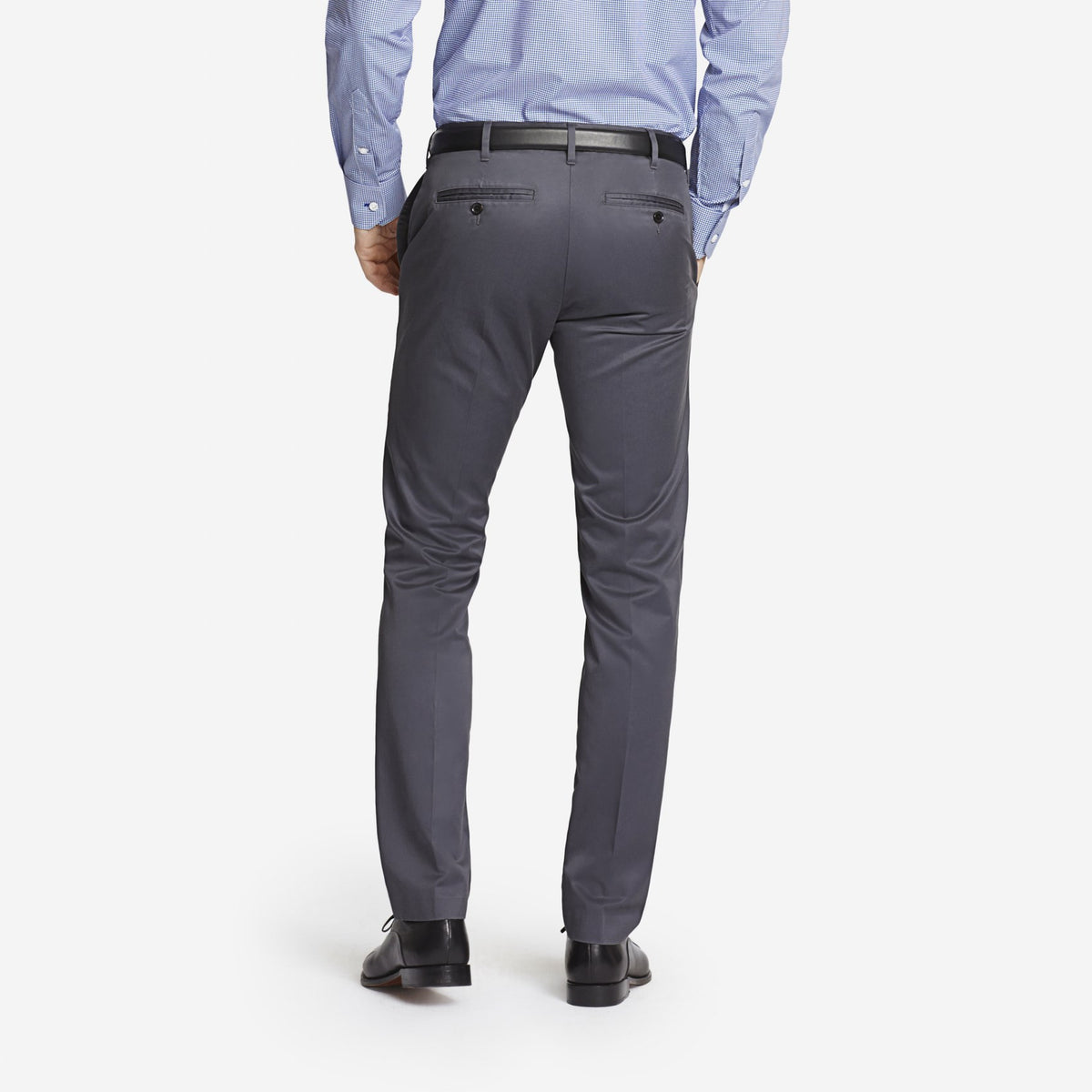 Grey Tailored Chinos