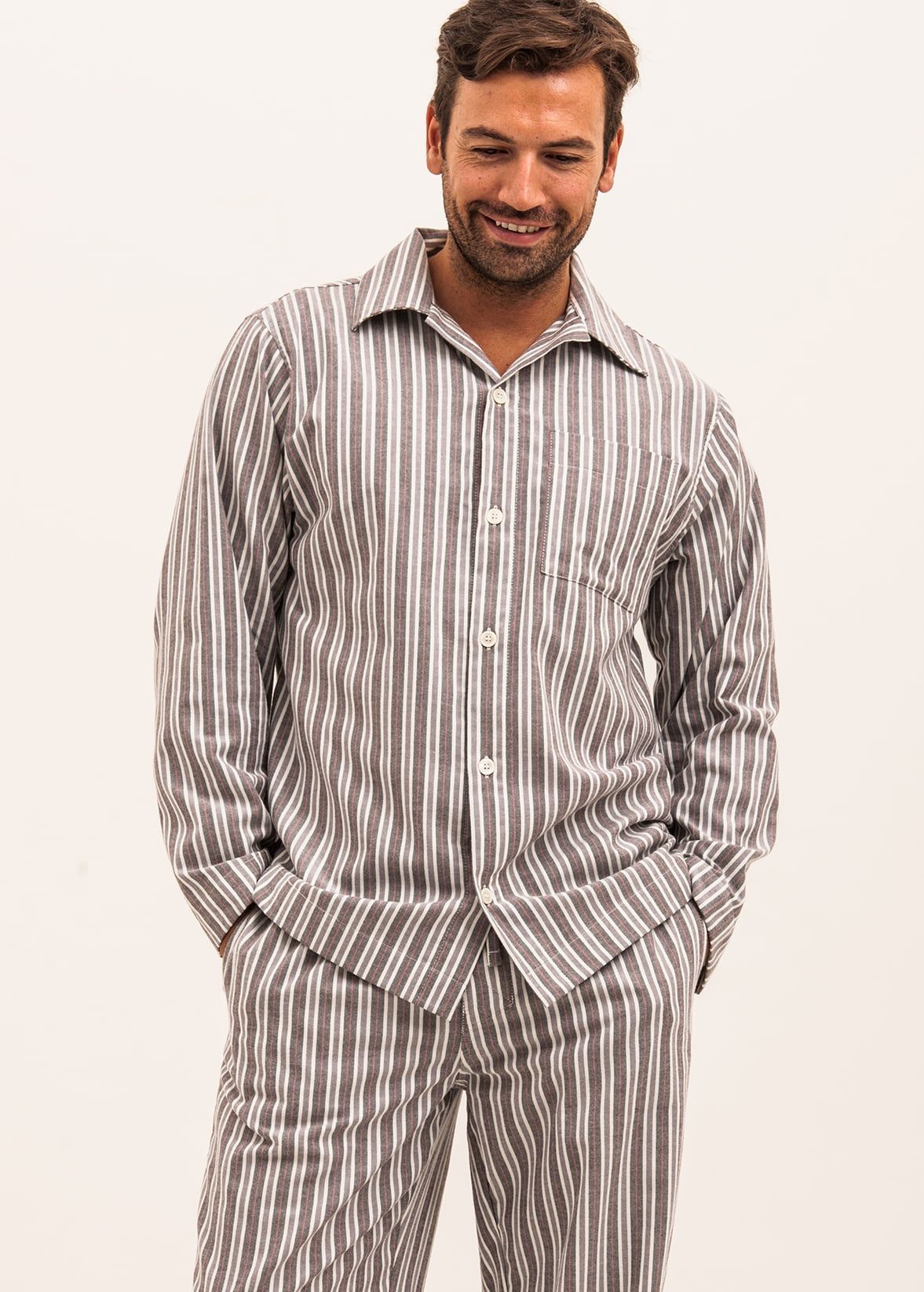 Bespoke - Bowler Stripe Pyjamas