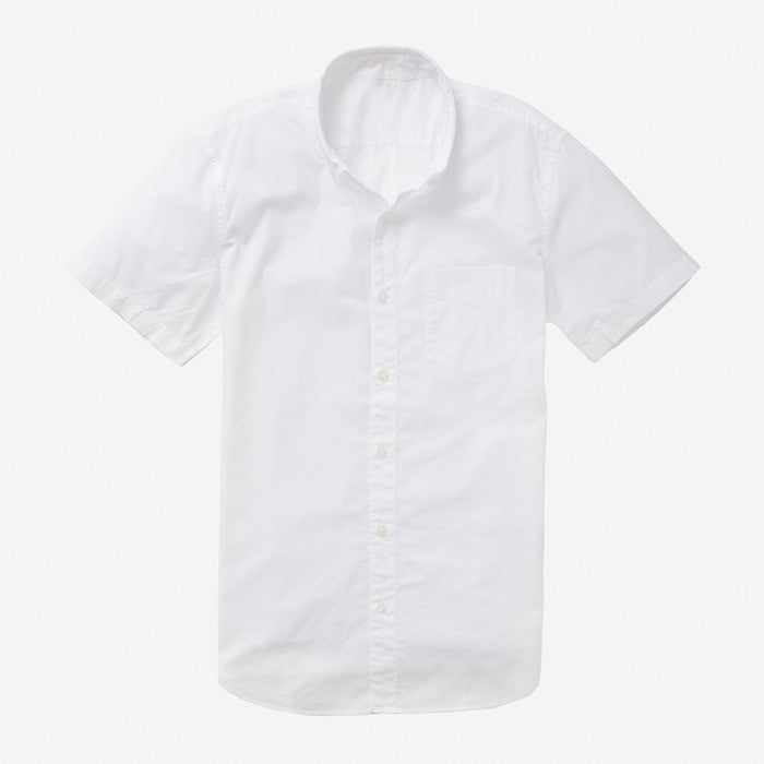 Bespoke - White Short Sleeve Shirt